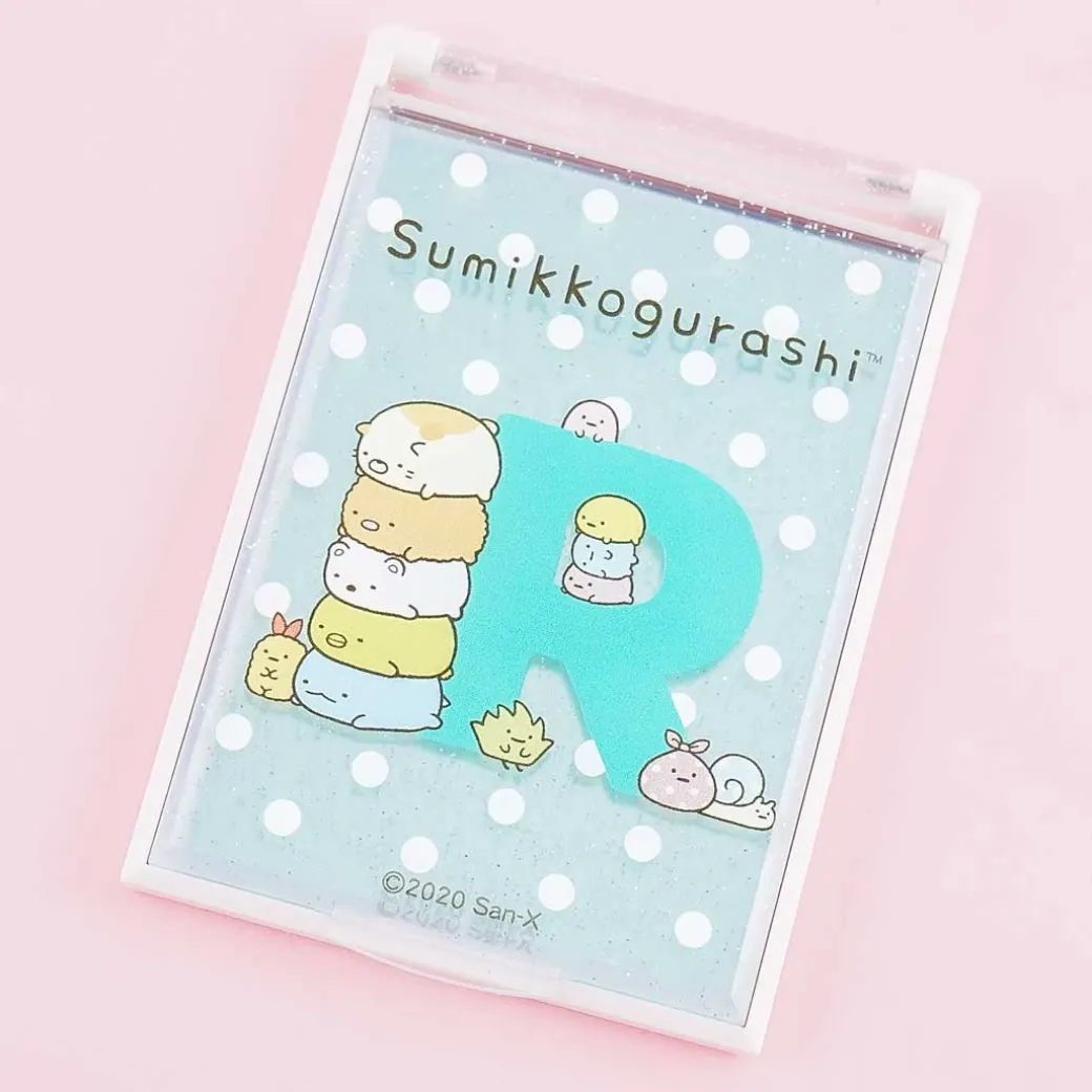 Sumikko Gurashi Folding Mirror - Letter R