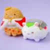 Sumikko Gurashi Food Kingdom Plushie Set - Tonkatsu & White Rice / Mini