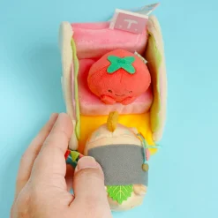 Sumikko Gurashi Food Kingdom Plushie Set - Tomato & Rice Pony / Mini