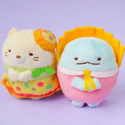 Sumikko Gurashi Food Kingdom Plushie Set - Neko & Tokage / Mini
