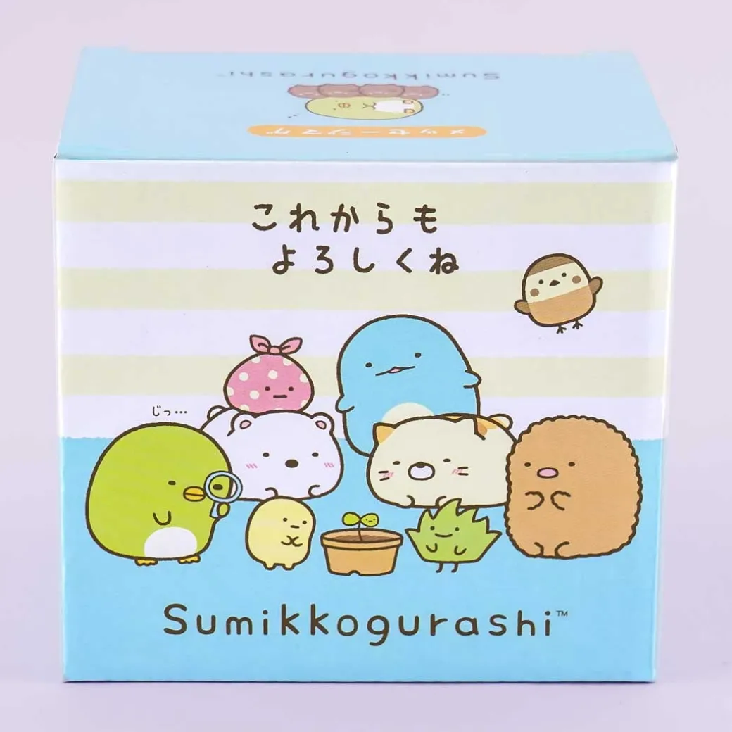 Sumikko Gurashi Friends Forever Striped Mug