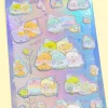 Sumikko Gurashi Funi Funi Hologram Stickers - A Sparkling Night With Tokage & Its Mother