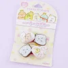Sumikko Gurashi Gem Royals Hair Tie Set - Shirokuma & Heart