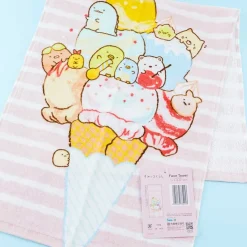 Sumikko Gurashi Giant Ice Cream Long Face Towel