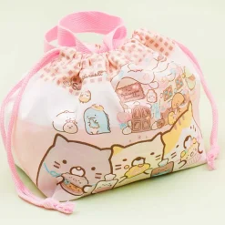 Sumikko Gurashi Gingerbread House Drawstring Lunch Bag