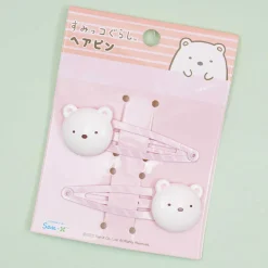 Sumikko Gurashi Hair Clips - Shirokuma