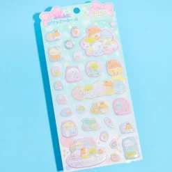 Sumikko Gurashi Holographic Puffy Stickers - Yochi Yochi Baby