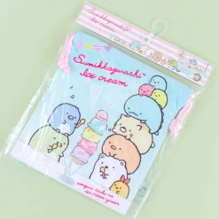Sumikko Gurashi Ice Cream Time Drawstring Bag