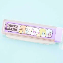 Sumikko Gurashi Jewel Folding Comb With Slide Mirror