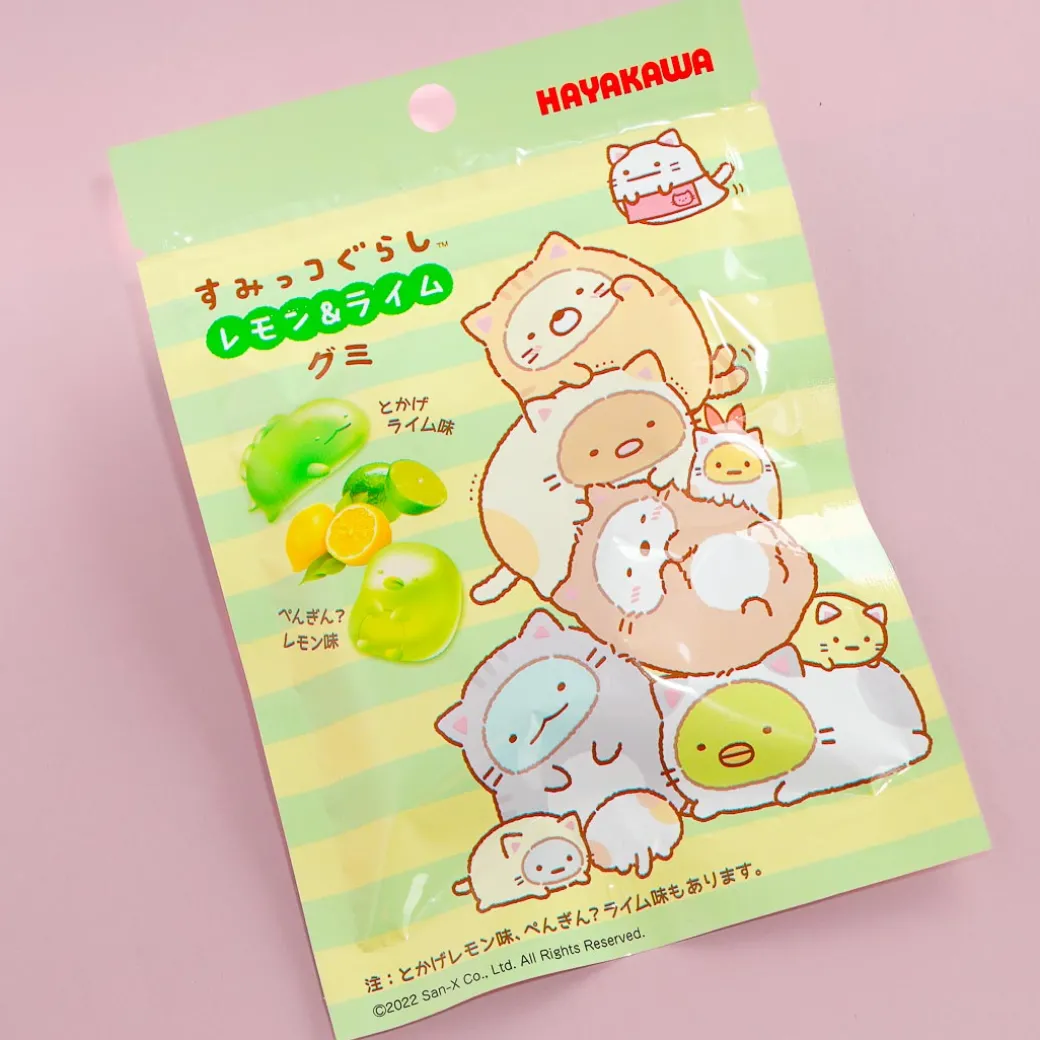 Sumikko Gurashi Lemon & Lime Gummy Candy