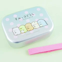 Sumikko Gurashi Line Up Polka Dots Aluminum Lunch Box