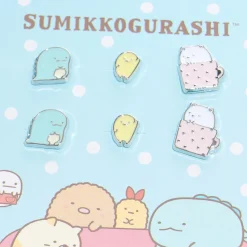 Sumikko Gurashi Lounging Silver Earring Set