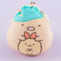 Sumikko Gurashi Mini Clasp Coin Purse - Tonkatsu & Ebifurai no Shippo