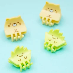 Sumikko Gurashi Mini Hair Clip Set - Neko & Zassou