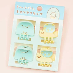Sumikko Gurashi Mini Hair Clip Set - Tokage & Nisetsumuri