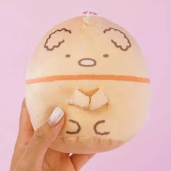Sumikko Gurashi Mochimochi Dog Plushie Charm - Tonkatsu