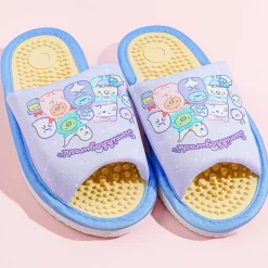 Sumikko Gurashi Monster Night Accupressure Slippers - Purple