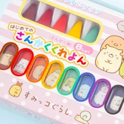 Sumikko Gurashi My First Crayon Set - 8 Colors