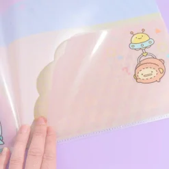 Sumikko Gurashi Mysterious Friends Clear Multi-Pocket Folder