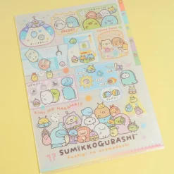 Sumikko Gurashi Mysterious Friends Clear Index File Folder