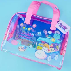 Sumikko Gurashi Night Park Clear Vinyl Boston Bag