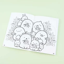 Sumikko Gurashi Night Sky Train Coloring Book