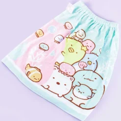 Sumikko Gurashi Ocean Adventure Wrap Towel With Buttons