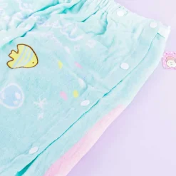 Sumikko Gurashi Ocean Adventure Wrap Towel With Buttons