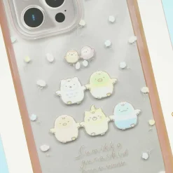 Sumikko Gurashi Owl Fun IIIIfit Clear Phone Case for iPhone 14 Pro / 13 Pro