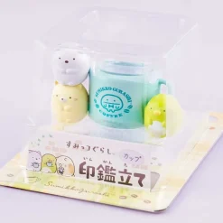 Sumikko Gurashi Pen Holder Figurine - Neko & Shirokuma & Penguin?