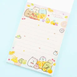 Sumikko Gurashi Pen Pen Fruits Vacation Memo Pad