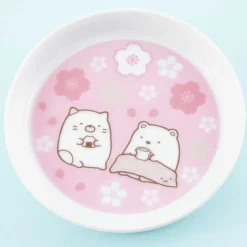 Sumikko Gurashi Pink Sakura Plate