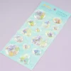 Sumikko Gurashi Puku Puku Air Puffy Stickers - Best Buddies