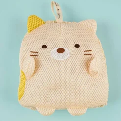 Sumikko Gurashi Puppet Bath Sponge - Neko