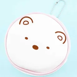Sumikko Gurashi Round Face Pouch - Shirokuma