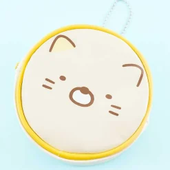 Sumikko Gurashi Round Face Pouch - Neko