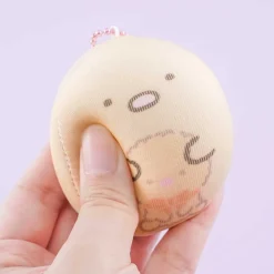 Sumikko Gurashi Round Plush Charm - Tonkatsu