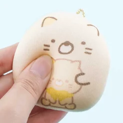 Sumikko Gurashi Round Plush Charm - Neko
