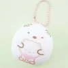 Sumikko Gurashi Round Plush Charm - Shirokuma