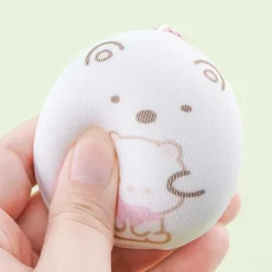 Sumikko Gurashi Round Plush Charm - Shirokuma