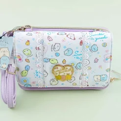 Sumikko Gurashi Sea Fantasy Purple Wallet Sling Bag