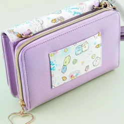 Sumikko Gurashi Sea Fantasy Purple Wallet Sling Bag