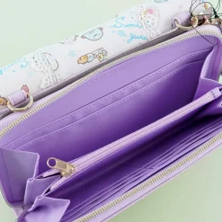 Sumikko Gurashi Sea Fantasy Purple Wallet Sling Bag