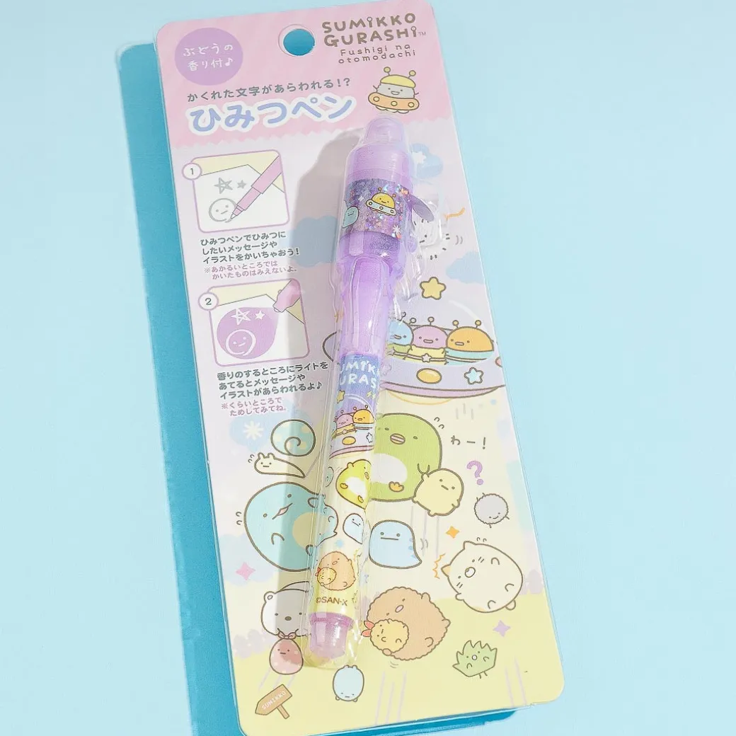 Sumikko Gurashi Secret Message Pen - Pink