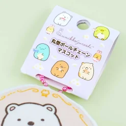 Sumikko Gurashi Shirokuma Round Plushie Charm
