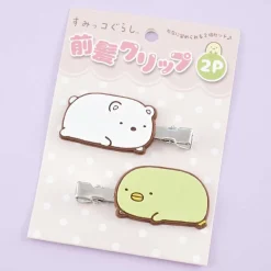 Sumikko Gurashi Side Bangs Hair Clips - Shirokuma & Penguin?