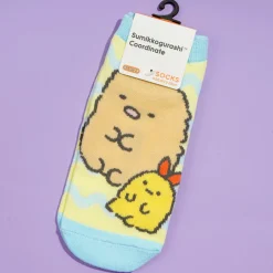 Sumikko Gurashi Sneaker Socks - Tonkatsu & Ebi