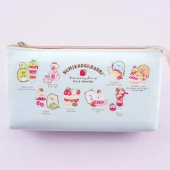 Sumikko Gurashi Strawberry Fair Multi-Pocket Pouch