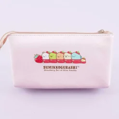 Sumikko Gurashi Strawberry Fair Multi-Pocket Pouch