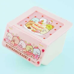 Sumikko Gurashi Strawberry Fair Slant-Hinged Lid Stackable Box